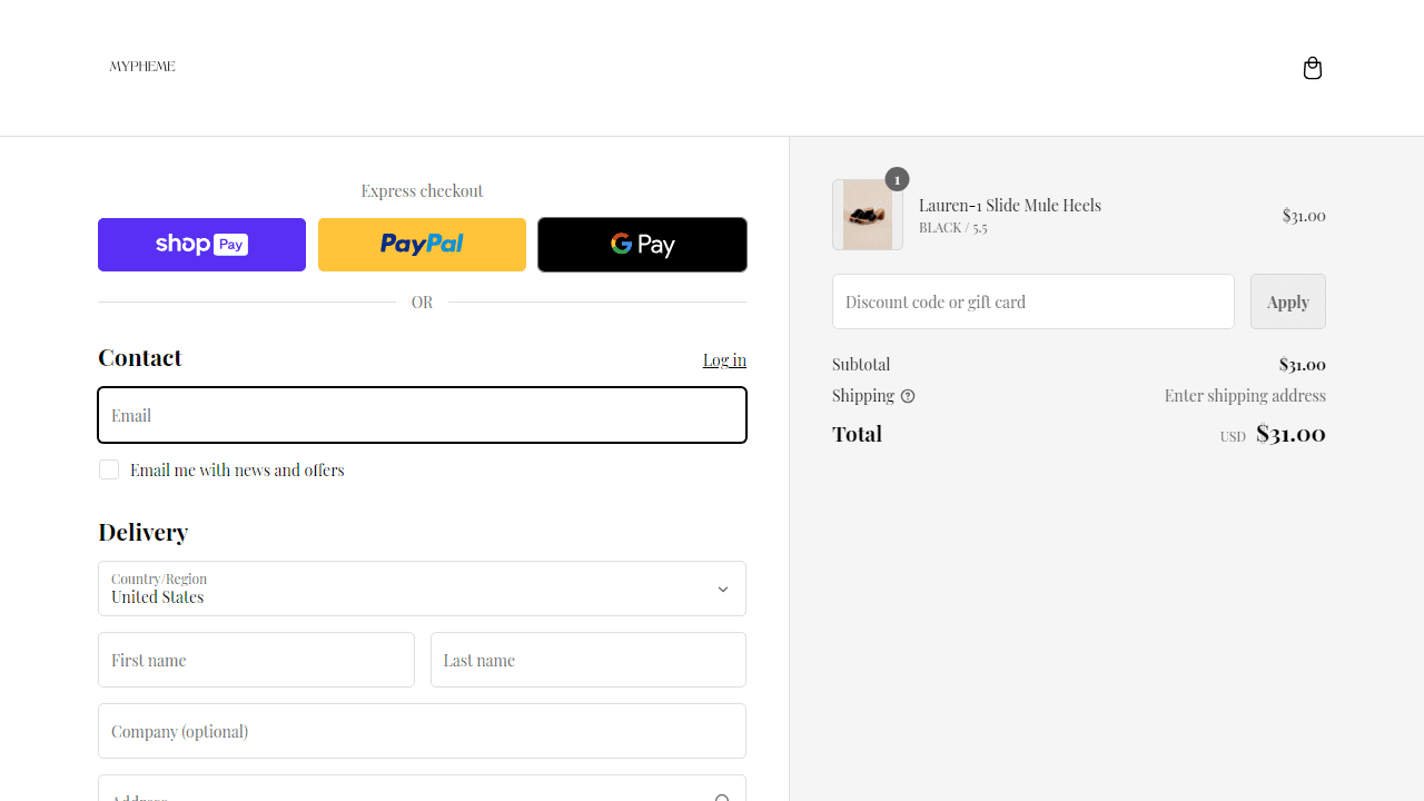 How to apply Mypheme coupon code